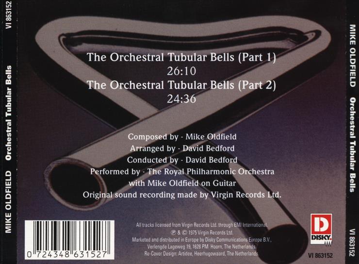 Mike Oldfield - The Orchestral Tubular Bells 1975 - Mike Oldfield - The Orchestral Tubular Bells - cover-back.jpg