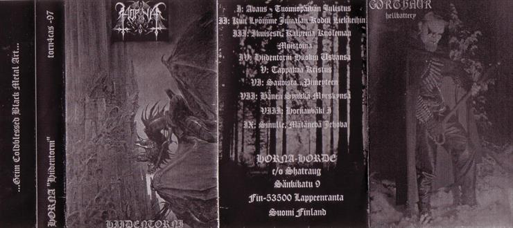 Horna Fin - Hiidentorni, Demo 2 1997 - horna - front cover.jpg